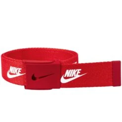 Nike Golf Belt - Reversible Futura Web - University Red 2023