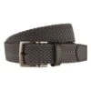 Nike Golf Belt - Stretch Woven - Dark Grey 2023 -Golf Fashion Shop nike golf belt stretch woven b11228 051 a