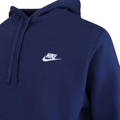 Nike Golf Hoodie - NSW Club Fleece Pullover - Midnight FA23 -Golf Fashion Shop nike golf hoodie nsw club fleece pullover midnight su23 bv2654 410 15