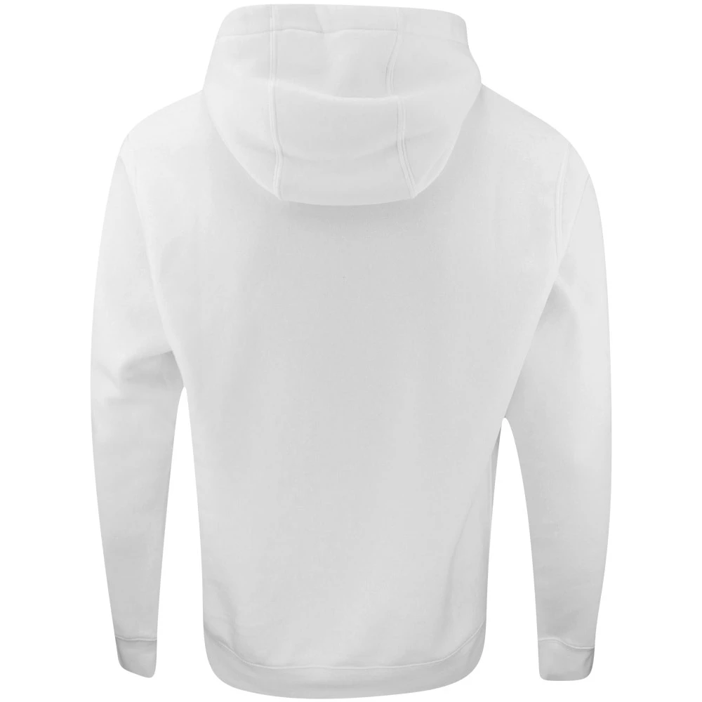 Nike Golf Hoodie - NSW Club Fleece Pullover - White FA23 5 Nike Golf Hoodie - NSW Club Fleece Pullover - White FA23 - Image 3