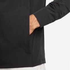 Nike Golf Jacket - Tour Essential Mix FZ - Black FA23 -Golf Fashion Shop nike golf jacket tour essential mix fz black sp23 dv1663 010 10