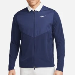 Nike Golf Jacket - Tour Essential Mix FZ - Midnight Navy FA23 16 Nike Golf Jacket - Tour Essential Mix FZ - Midnight Navy FA23 -Golf Fashion Shop nike golf jacket tour essential mix fz midnight navy sp23 dv1663 410 1