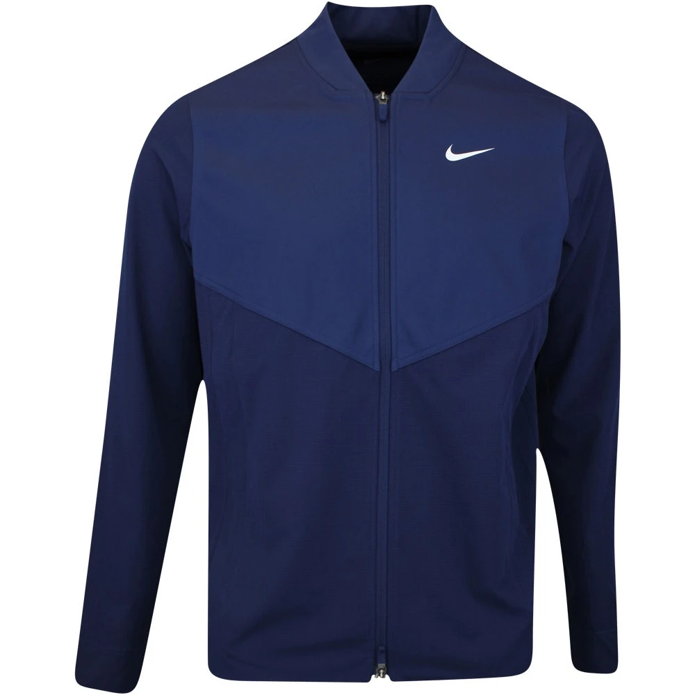 Nike Golf Jacket - Tour Essential Mix FZ - Midnight Navy FA23 3 Nike Golf Jacket - Tour Essential Mix FZ - Midnight Navy FA23