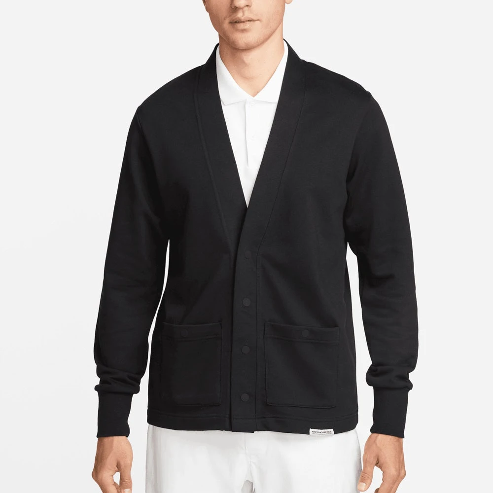 Nike Golf Jumper - NK DF Cardigan - Black FA23 7 Nike Golf Jumper - NK DF Cardigan - Black FA23 - Image 5