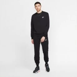 Nike Golf Jumper - NSW Club Fleece Crew Neck - Black FA23 19 Nike Golf Jumper - NSW Club Fleece Crew Neck - Black FA23 -Golf Fashion Shop nike golf jumper nsw club fleece crew neck black su23 bv2662 010 p