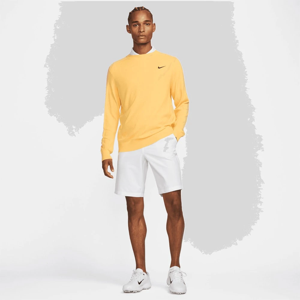 Nike Golf Jumper - TW Knit Crew Neck - Topaz Gold SU23 10 Nike Golf Jumper - TW Knit Crew Neck - Topaz Gold SU23 - Image 8