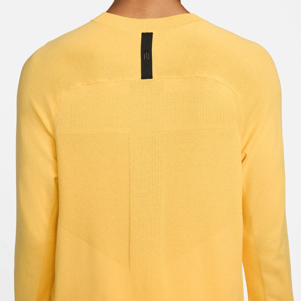 Nike Golf Jumper - TW Knit Crew Neck - Topaz Gold SU23 9 Nike Golf Jumper - TW Knit Crew Neck - Topaz Gold SU23 - Image 7