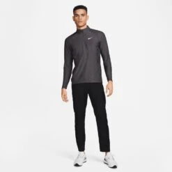 Nike Golf Pullover - NK DF ADV Tour Vapor - Anthracite SP23 -Golf Fashion Shop nike golf pullover nk df adv tour vapor anthracite sp23 dr5281 060 f