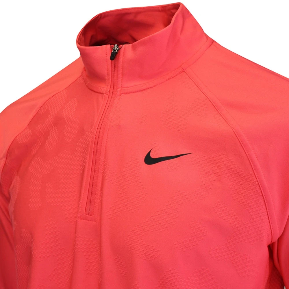Nike Golf Pullover - NK DF ADV Tour Vapor - Ember Glow FA23 6 Nike Golf Pullover - NK DF ADV Tour Vapor - Ember Glow FA23 - Image 4