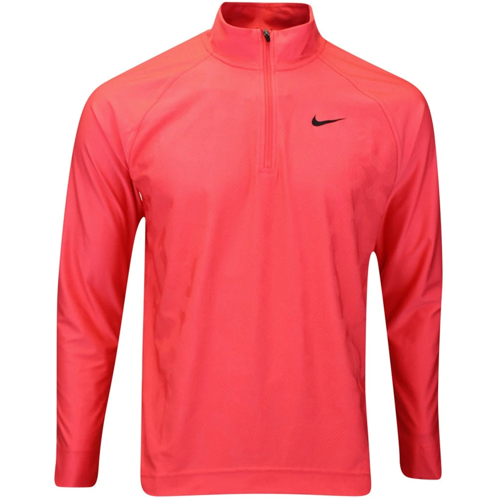 Nike Golf Pullover - NK DF ADV Tour Vapor - Ember Glow FA23 3 Nike Golf Pullover - NK DF ADV Tour Vapor - Ember Glow FA23