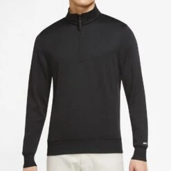 Nike Golf Pullover - NK DF Player HZ - Black SP23 13 Nike Golf Pullover - NK DF Player HZ - Black SP23 -Golf Fashion Shop nike golf pullover player hz sp22 02b