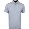 Nike Golf Shirt - NK DF Tour Heather Polo - Midnight Navy FA23