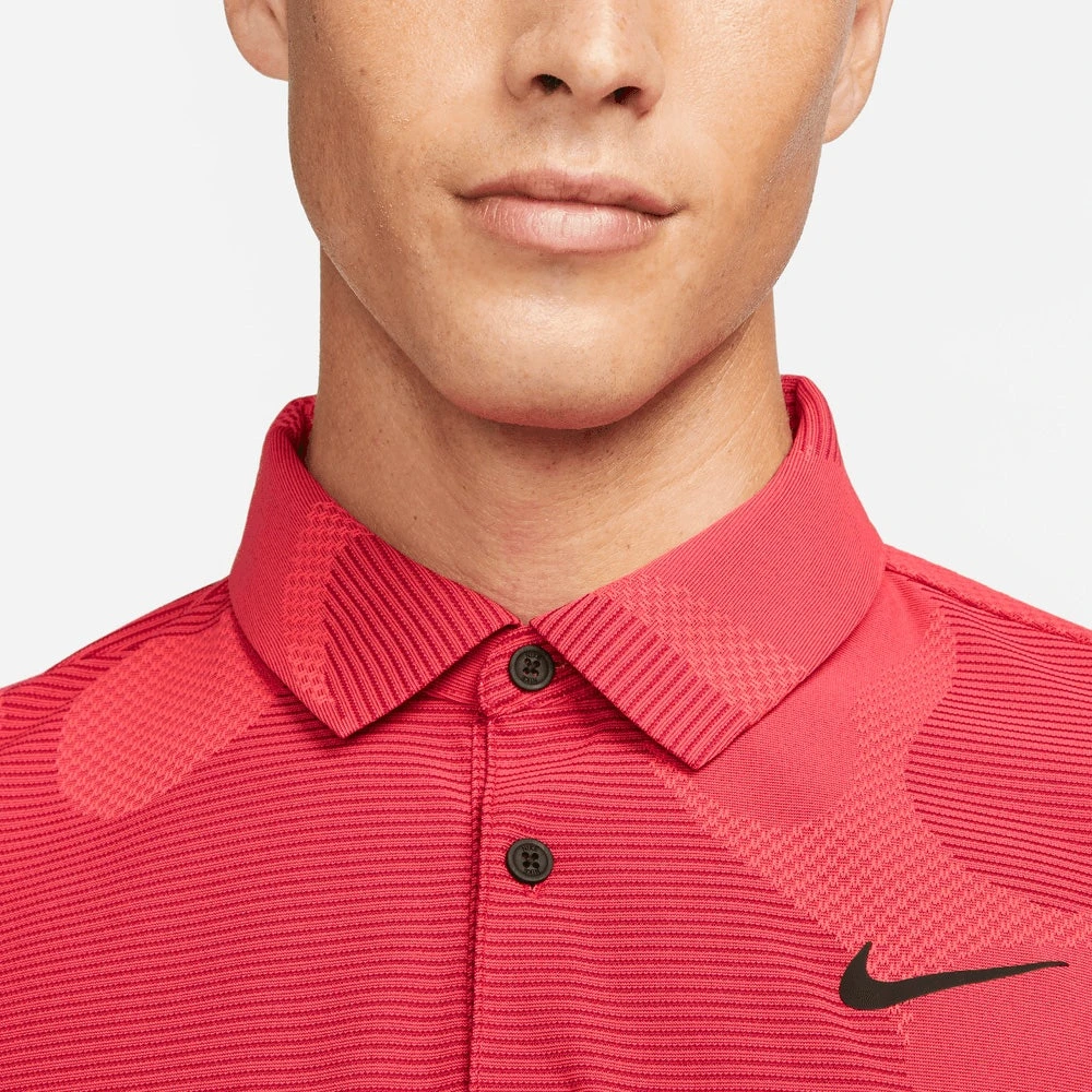 Nike Golf Shirt - NK DF ADV Tour Camo Polo - Noble Red FA23 9 Nike Golf Shirt - NK DF ADV Tour Camo Polo - Noble Red FA23 - Image 7