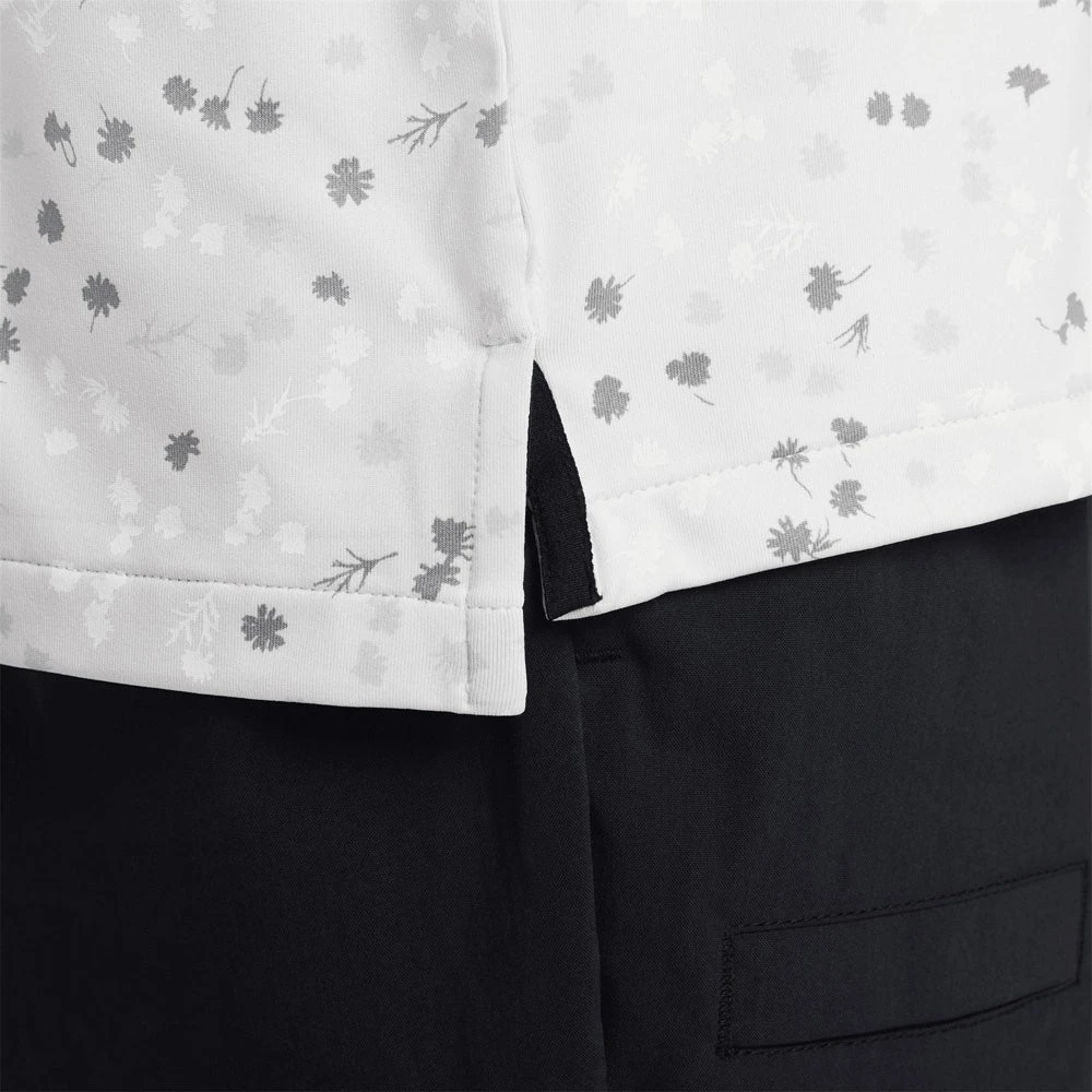 Nike Golf Shirt - NK DF Tour Floral Polo - Photon Dust FA23 11 Nike Golf Shirt - NK DF Tour Floral Polo - Photon Dust FA23 - Image 9