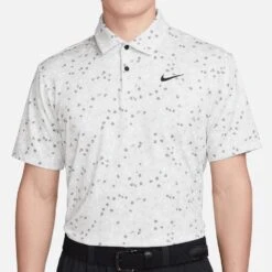 Nike Golf Shirt - NK DF Tour Floral Polo - Photon Dust FA23 16 Nike Golf Shirt - NK DF Tour Floral Polo - Photon Dust FA23 -Golf Fashion Shop nike golf shirt nk df tour floral polo photon dust su23 dx6089 025 151