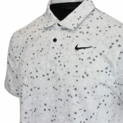 Nike Golf Shirt - NK DF Tour Floral Polo - Photon Dust FA23 15 Nike Golf Shirt - NK DF Tour Floral Polo - Photon Dust FA23 -Golf Fashion Shop nike golf shirt nk df tour floral polo photon dust su23 dx6089 025 86