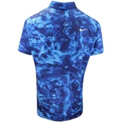 Nike Golf Shirt - NK DF Tour Solar Floral Polo - Dutch Blue FA23 -Golf Fashion Shop nike golf shirt nk df tour solar floral polo dutch blue fa23 image 200