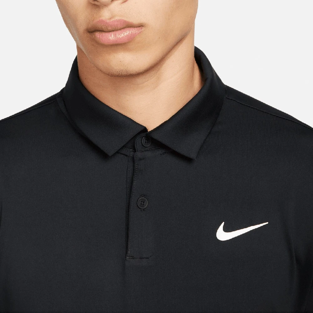 Nike Golf Shirt - NK DF Tour Solid Polo - Black FA23 10 Nike Golf Shirt - NK DF Tour Solid Polo - Black FA23 - Image 8