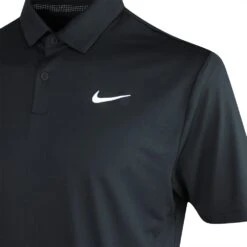 Nike Golf Shirt - NK DF Tour Solid Polo - Black FA23 15 Nike Golf Shirt - NK DF Tour Solid Polo - Black FA23 -Golf Fashion Shop nike golf shirt nk df tour solid polo black sp23 dr5298 010 n