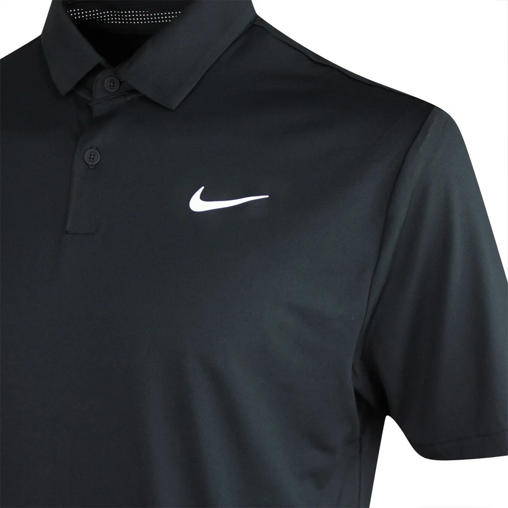 Nike Golf Shirt - NK DF Tour Solid Polo - Black FA23 6 Nike Golf Shirt - NK DF Tour Solid Polo - Black FA23 - Image 4
