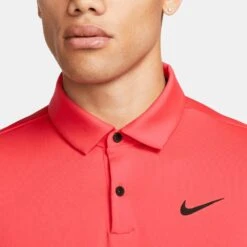 Nike Golf Shirt - NK DF Tour Solid Polo - Ember Glow FA23 18 Nike Golf Shirt - NK DF Tour Solid Polo - Ember Glow FA23 -Golf Fashion Shop nike golf shirt nk df tour solid polo ember glow fa23 dr5298 850 11