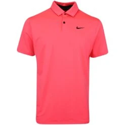 Nike Golf Shirt - NK DF Tour Solid Polo - Ember Glow FA23