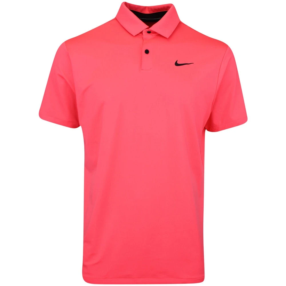 Nike Golf Shirt - NK DF Tour Solid Polo - Ember Glow FA23 3 Nike Golf Shirt - NK DF Tour Solid Polo - Ember Glow FA23