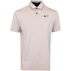 Nike Golf Shirt - NK DF Tour Solid Polo - Pink Oxford FA23