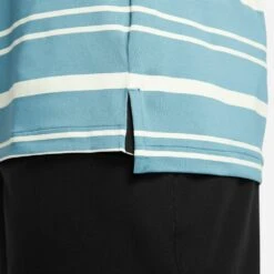Nike Golf Shirt - NK DF Tour Stripe Polo - Mineral Teal SP23 -Golf Fashion Shop nike golf shirt nk df tour stripe polo mineral teal sp23 dr5300 379 84