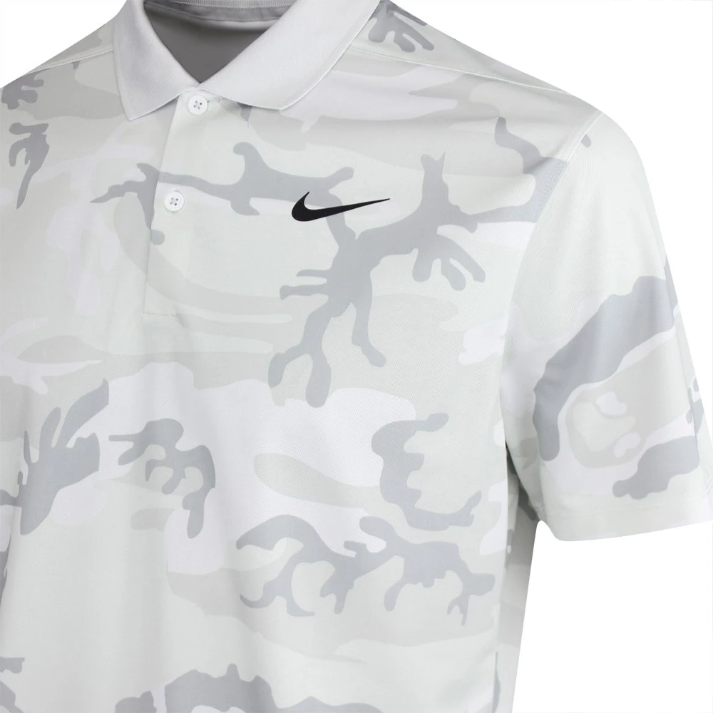 Nike Golf Shirt - NK DF Victory+ Camo Polo - Photon Dust FA23 6 Nike Golf Shirt - NK DF Victory+ Camo Polo - Photon Dust FA23 - Image 4