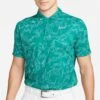 Nike Golf Shirt - Tiger Woods ADV Floral Polo - Geode Teal SU23 2 Nike Golf Shirt - Tiger Woods ADV Floral Polo - Geode Teal SU23 -Golf Fashion Shop nike golf shirt tiger woods adv floral polo geode teal su23 dx6092 381 130