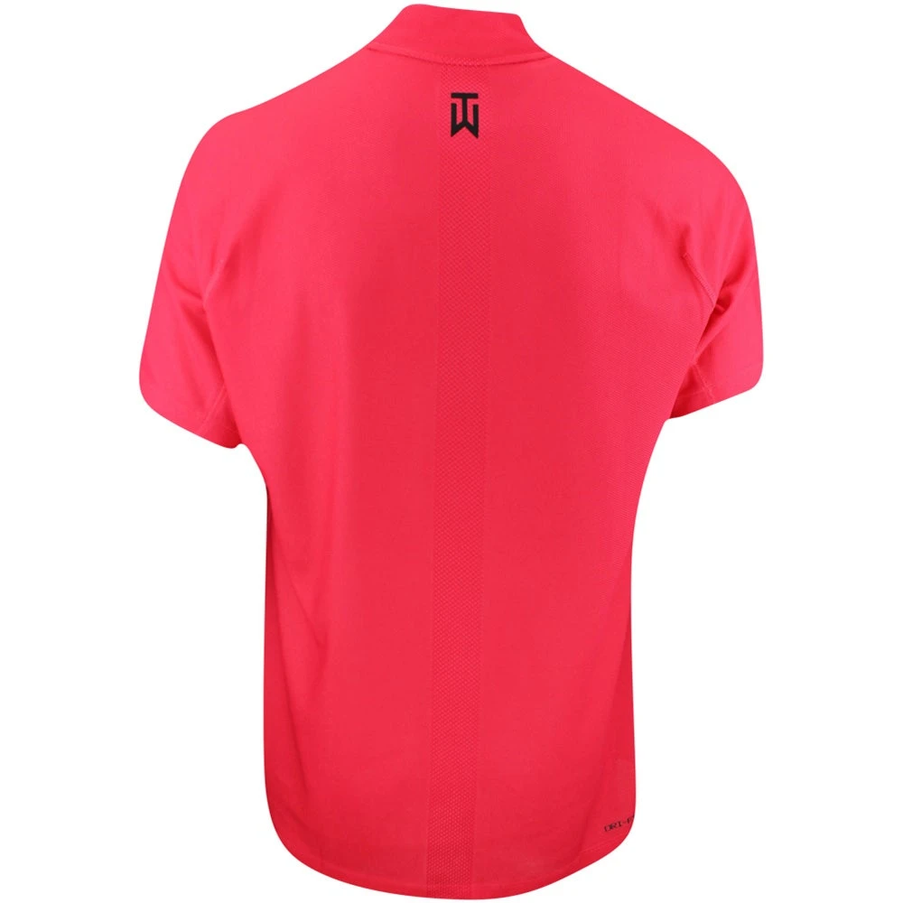 Nike Golf Shirt - Tiger Woods ADV Mock Neck - Ember Glow FA23 5 Nike Golf Shirt - Tiger Woods ADV Mock Neck - Ember Glow FA23 - Image 3