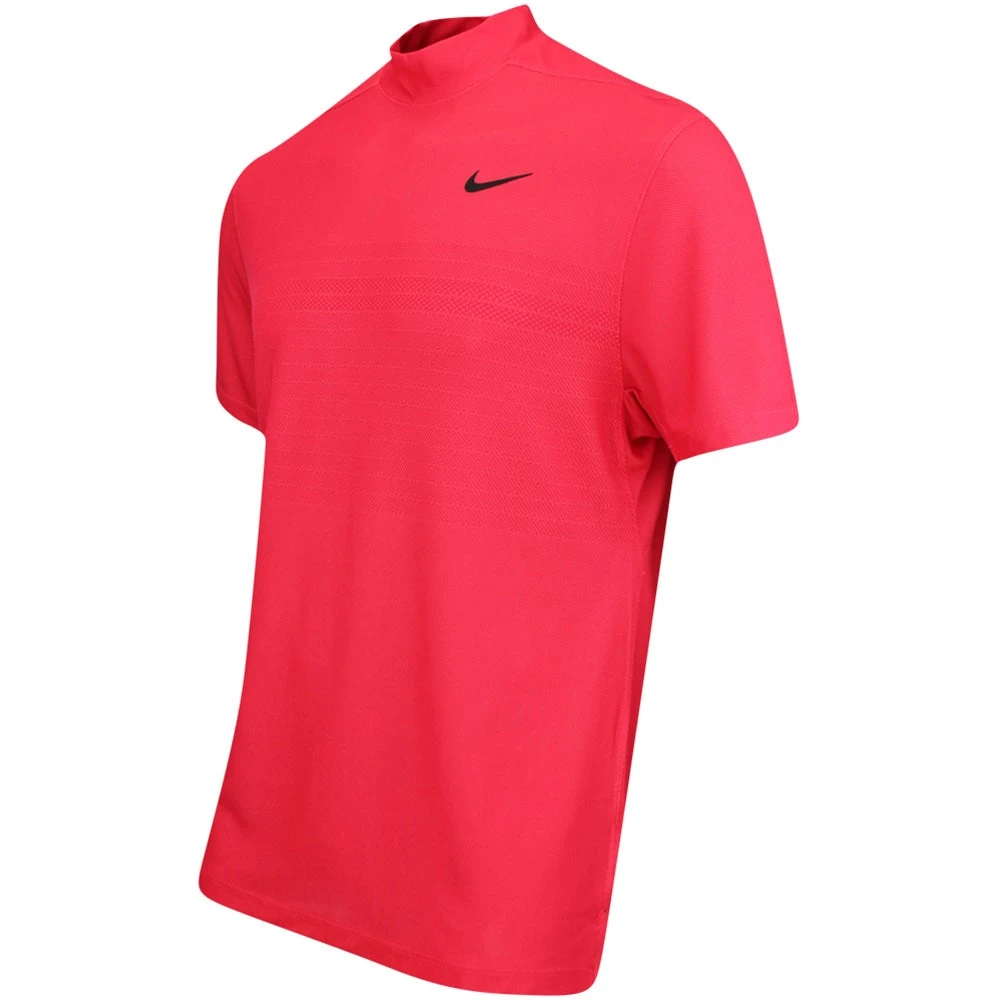 Nike Golf Shirt - Tiger Woods ADV Mock Neck - Ember Glow FA23 4 Nike Golf Shirt - Tiger Woods ADV Mock Neck - Ember Glow FA23 - Image 2