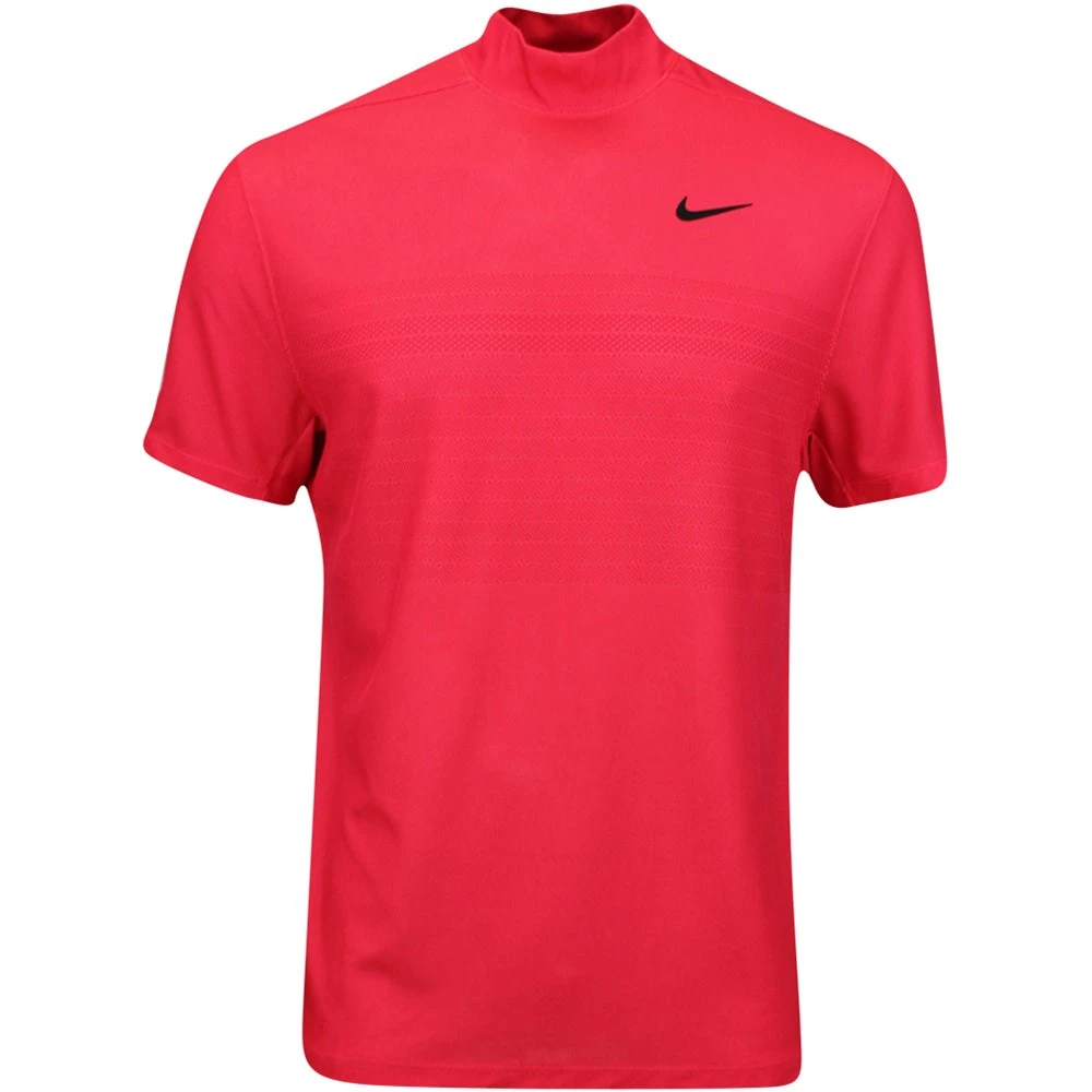 Nike Golf Shirt - Tiger Woods ADV Mock Neck - Ember Glow FA23 3 Nike Golf Shirt - Tiger Woods ADV Mock Neck - Ember Glow FA23