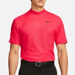 Nike Golf Shirt - Tiger Woods ADV Mock Neck - Ember Glow FA23 16 Nike Golf Shirt - Tiger Woods ADV Mock Neck - Ember Glow FA23 -Golf Fashion Shop nike golf shirt tiger woods adv mock neck ember glow fa23 dr5324 850 47