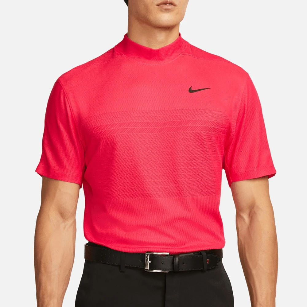 Nike Golf Shirt - Tiger Woods ADV Mock Neck - Ember Glow FA23 7 Nike Golf Shirt - Tiger Woods ADV Mock Neck - Ember Glow FA23 - Image 5