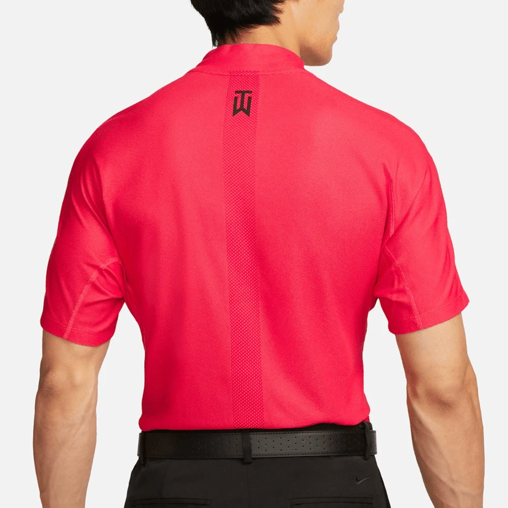 Nike Golf Shirt - Tiger Woods ADV Mock Neck - Ember Glow FA23 8 Nike Golf Shirt - Tiger Woods ADV Mock Neck - Ember Glow FA23 - Image 6