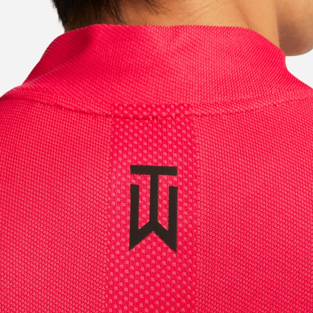 Nike Golf Shirt - Tiger Woods ADV Mock Neck - Ember Glow FA23 10 Nike Golf Shirt - Tiger Woods ADV Mock Neck - Ember Glow FA23 - Image 8
