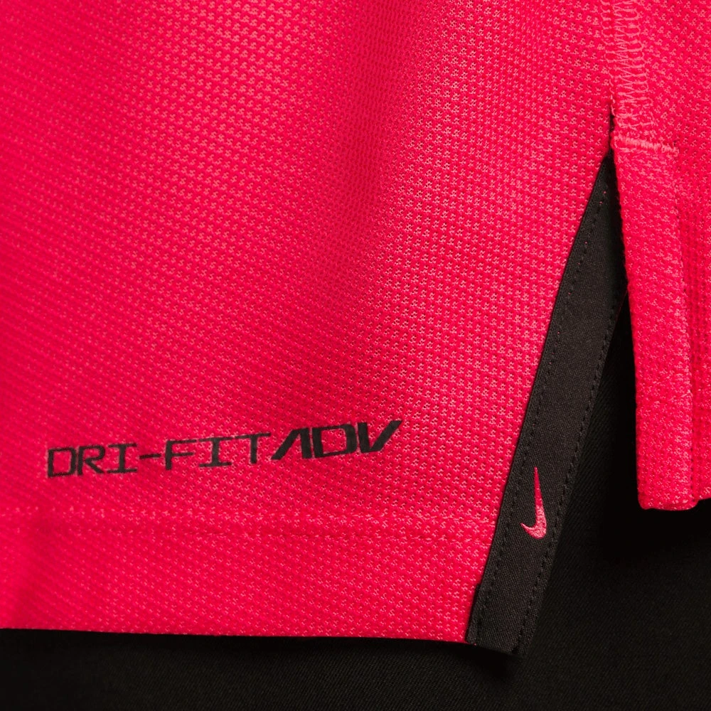 Nike Golf Shirt - Tiger Woods ADV Mock Neck - Ember Glow FA23 11 Nike Golf Shirt - Tiger Woods ADV Mock Neck - Ember Glow FA23 - Image 9