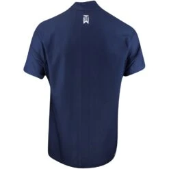 Nike Golf Shirt - Tiger Woods ADV Mock Neck - Midnight Navy FA23 -Golf Fashion Shop nike golf shirt tiger woods adv mock neck midnight navy fa23 dr5324 410 124