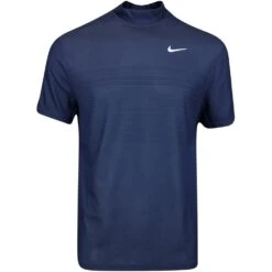 Nike Golf Shirt - Tiger Woods ADV Mock Neck - Midnight Navy FA23