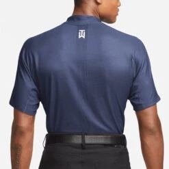 Nike Golf Shirt - Tiger Woods ADV Mock Neck - Midnight Navy FA23 -Golf Fashion Shop nike golf shirt tiger woods adv mock neck midnight navy fa23 dr5324 410 42