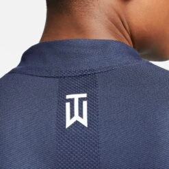 Nike Golf Shirt - Tiger Woods ADV Mock Neck - Midnight Navy FA23 -Golf Fashion Shop nike golf shirt tiger woods adv mock neck midnight navy fa23 dr5324 410 44
