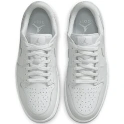 Nike Golf Shoes - Air Jordan 1 Low G - White Croc SP23 -Golf Fashion Shop nike golf shoes air jordan 1 low g white croc sp23dd9315 110 c
