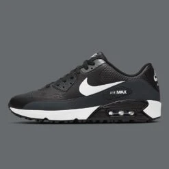 Nike Golf Shoes - Air Max 90 G - Black 2023 -Golf Fashion Shop nike golf shoes air max 90 black x