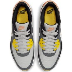 Nike Golf Shoes - Air Max 90 G - Smoke Grey 2023 -Golf Fashion Shop nike golf shoes air max 90 smoke grey 2022 01d