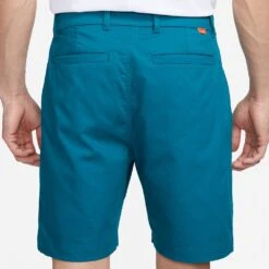 Nike Golf Shorts - NK UV Chino 9" - Geode Teal SU23 -Golf Fashion Shop nike golf shorts uv chino geode teal 03
