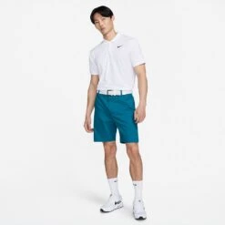 Nike Golf Shorts - NK UV Chino 9" - Geode Teal SU23 -Golf Fashion Shop nike golf shorts uv chino geode teal 06