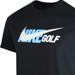 Nike Golf T-Shirt - Tee Golf 1 - Black SP23 -Golf Fashion Shop nike golf t shirt tee golf 1 black sp23 dz2643 010 o
