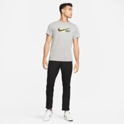 Nike Golf T-Shirt - Tee Golf 1 - Dk Grey Heather SP23 -Golf Fashion Shop nike golf t shirt tee golf 1 dk grey heather sp23 dz2643 063 a